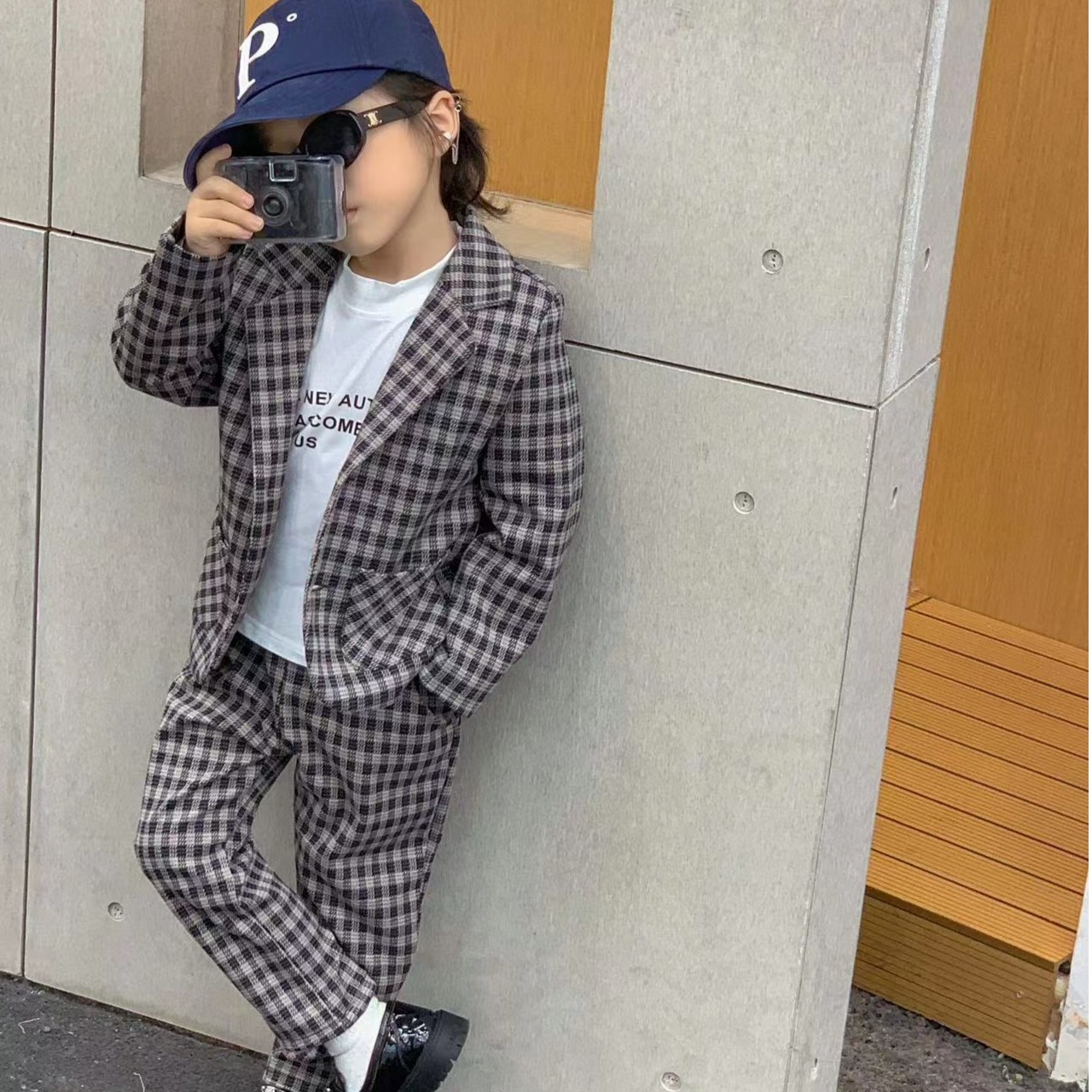 《浩哥童装》韩版儿童时尚西装套装 生日  礼物  节日礼服秋季小童
