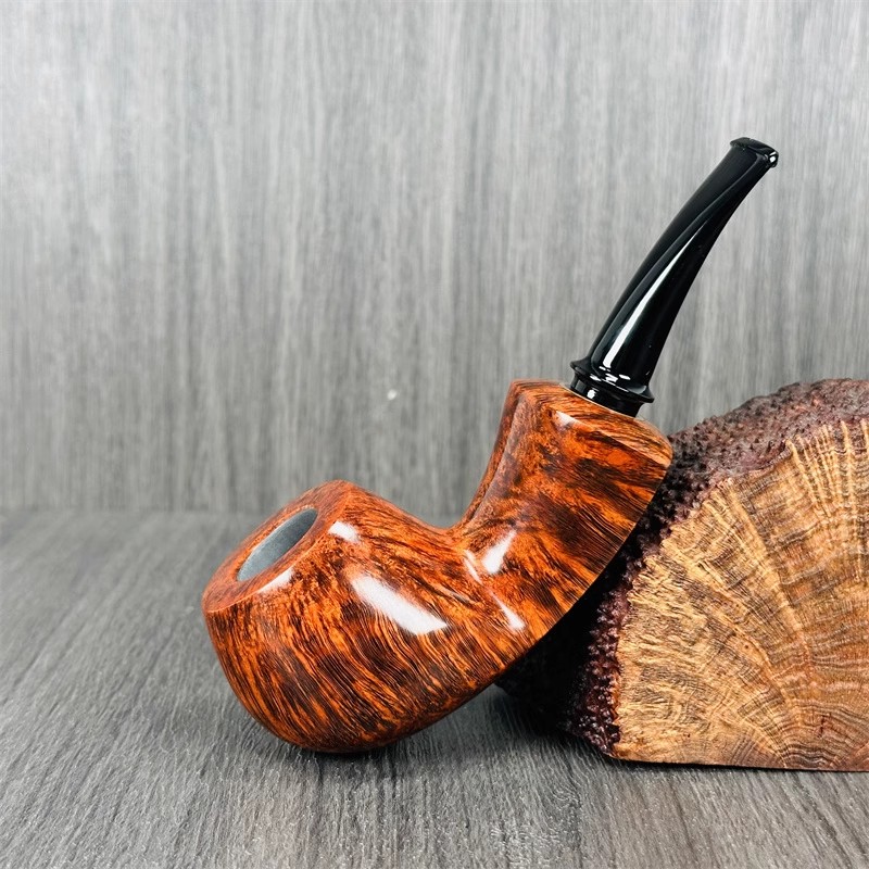 丹麦大师 Peter Klein彼得克莱恩 手工石楠木烟斗 鲸鱼级河豚斗