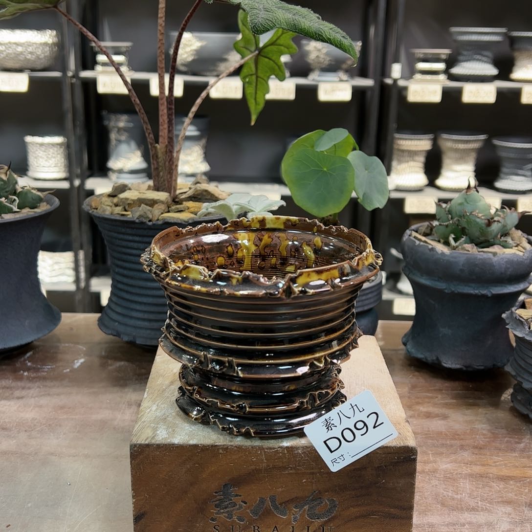 素八九陶瓷陶瓷内口11.5高10