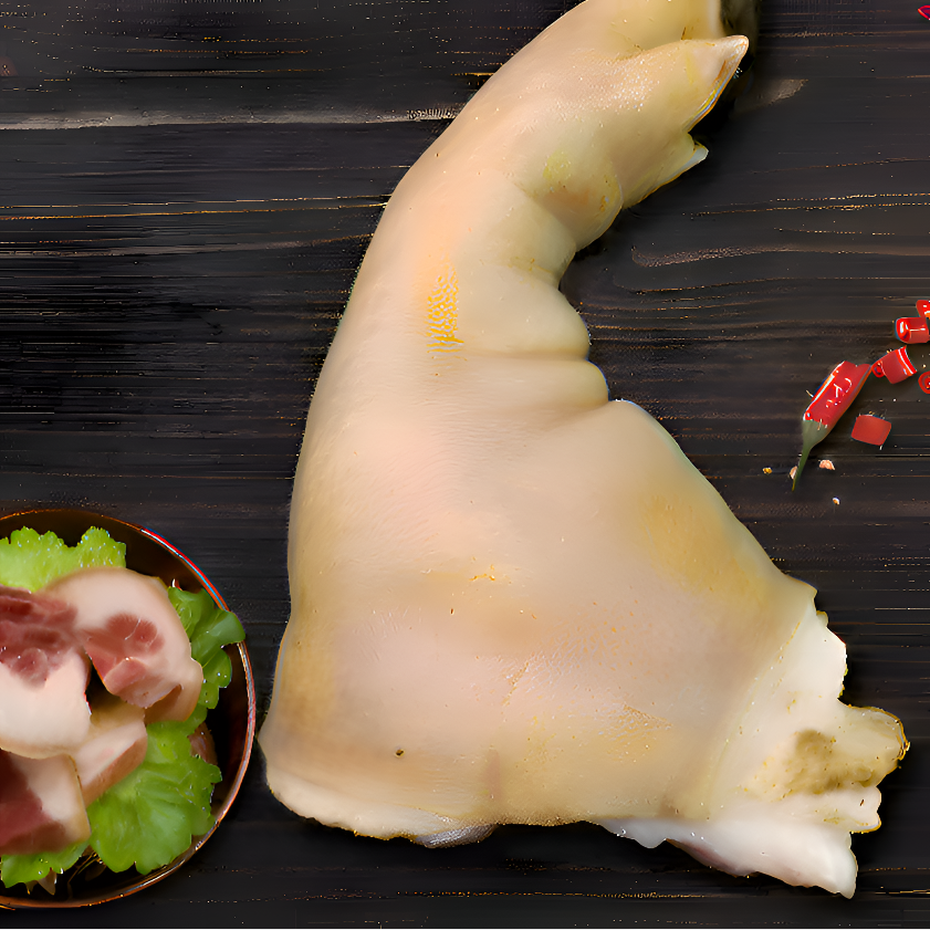 【猪脚】【默认砍断】乡味源跑山猪脚 