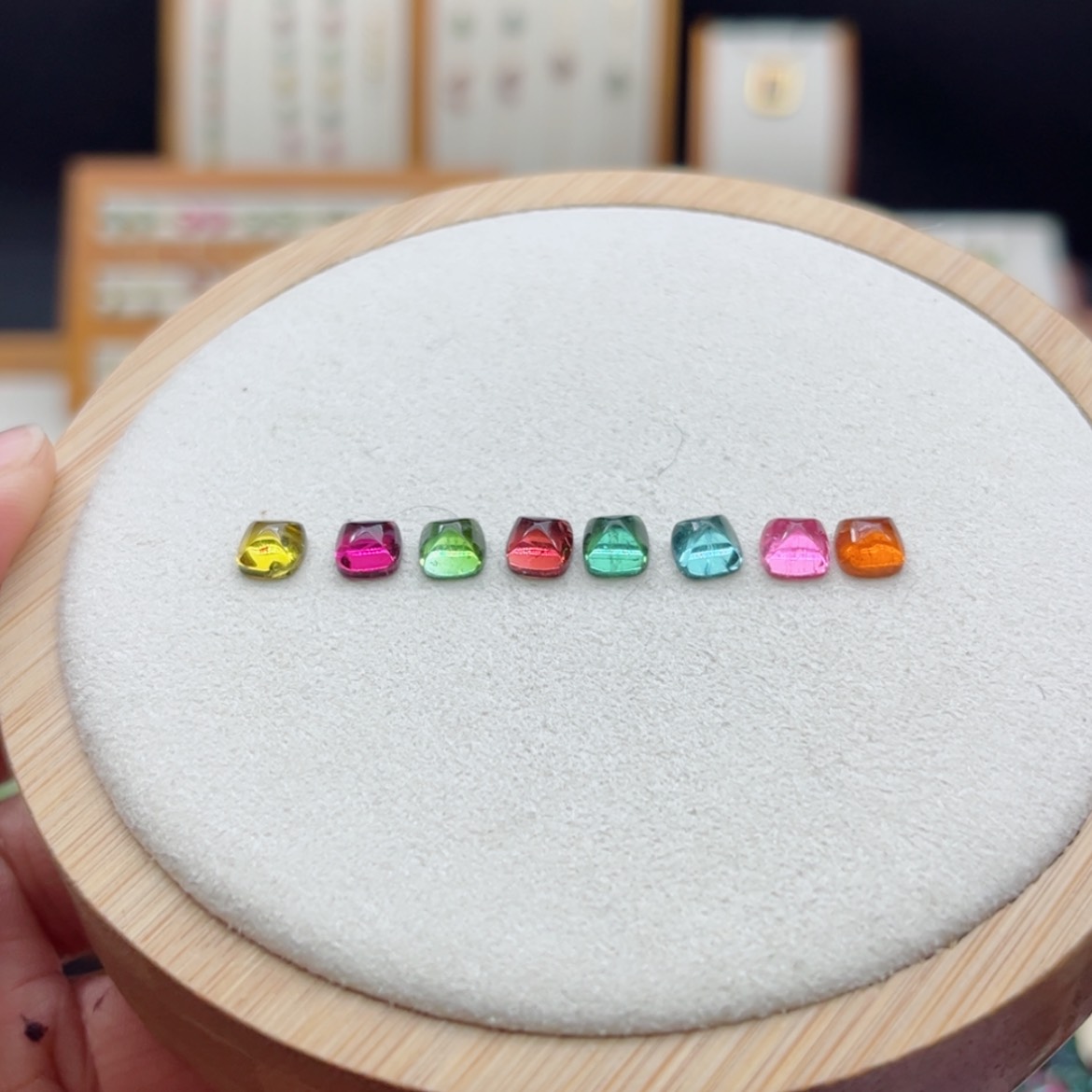 【闪购商品】碧玺吊坠(不含链)未镶嵌秋*