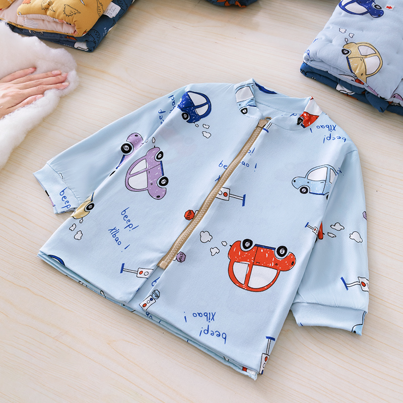 儿童半成品拉链棉袄片中小童手工宝宝棉衣片婴儿冬季棉服皮幼儿装