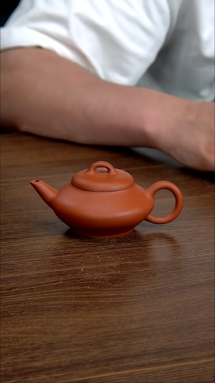 【闪购商品】紫砂茶壶红泥寅春壶 110CC