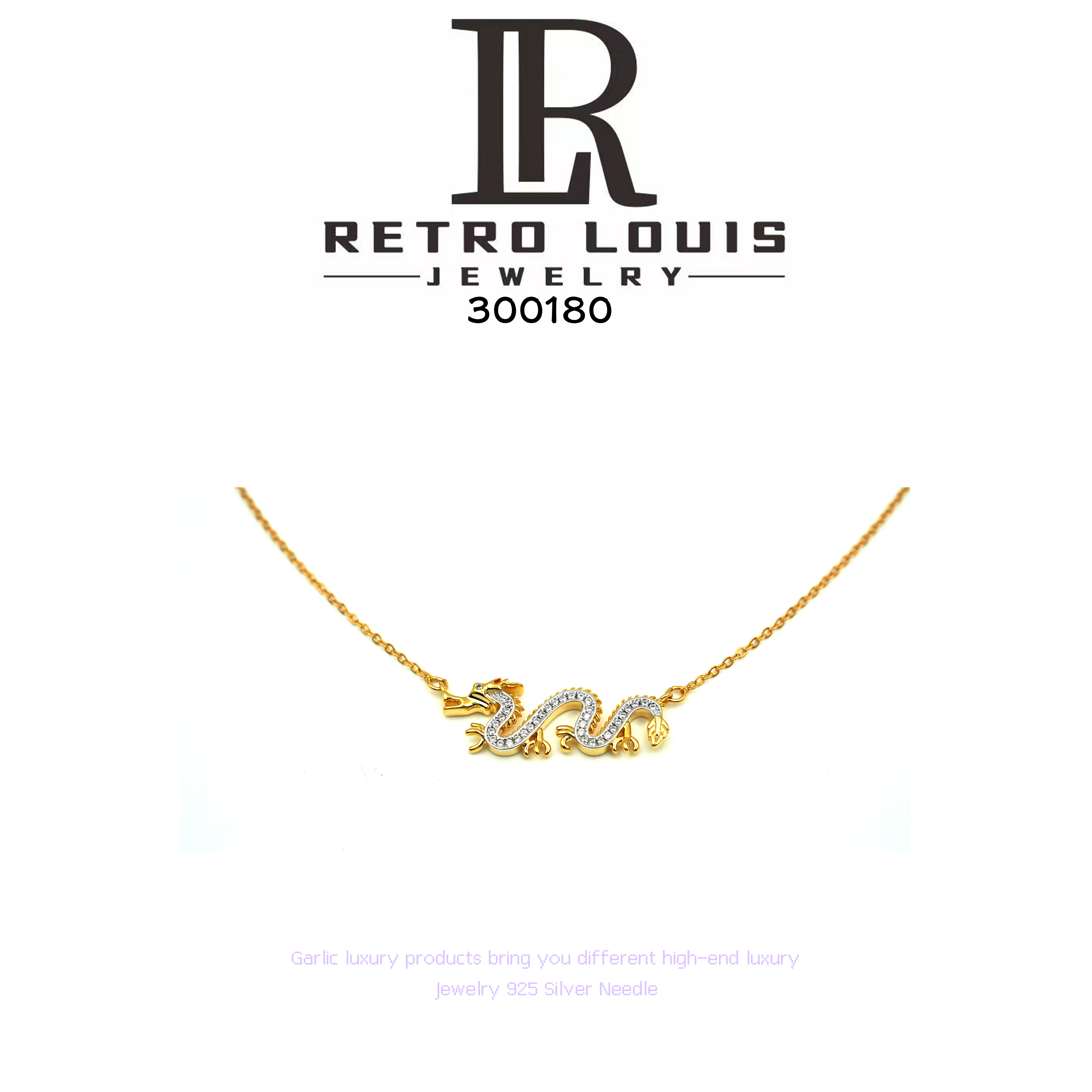 铜合金项链 RETRO LOUIS项链~300180