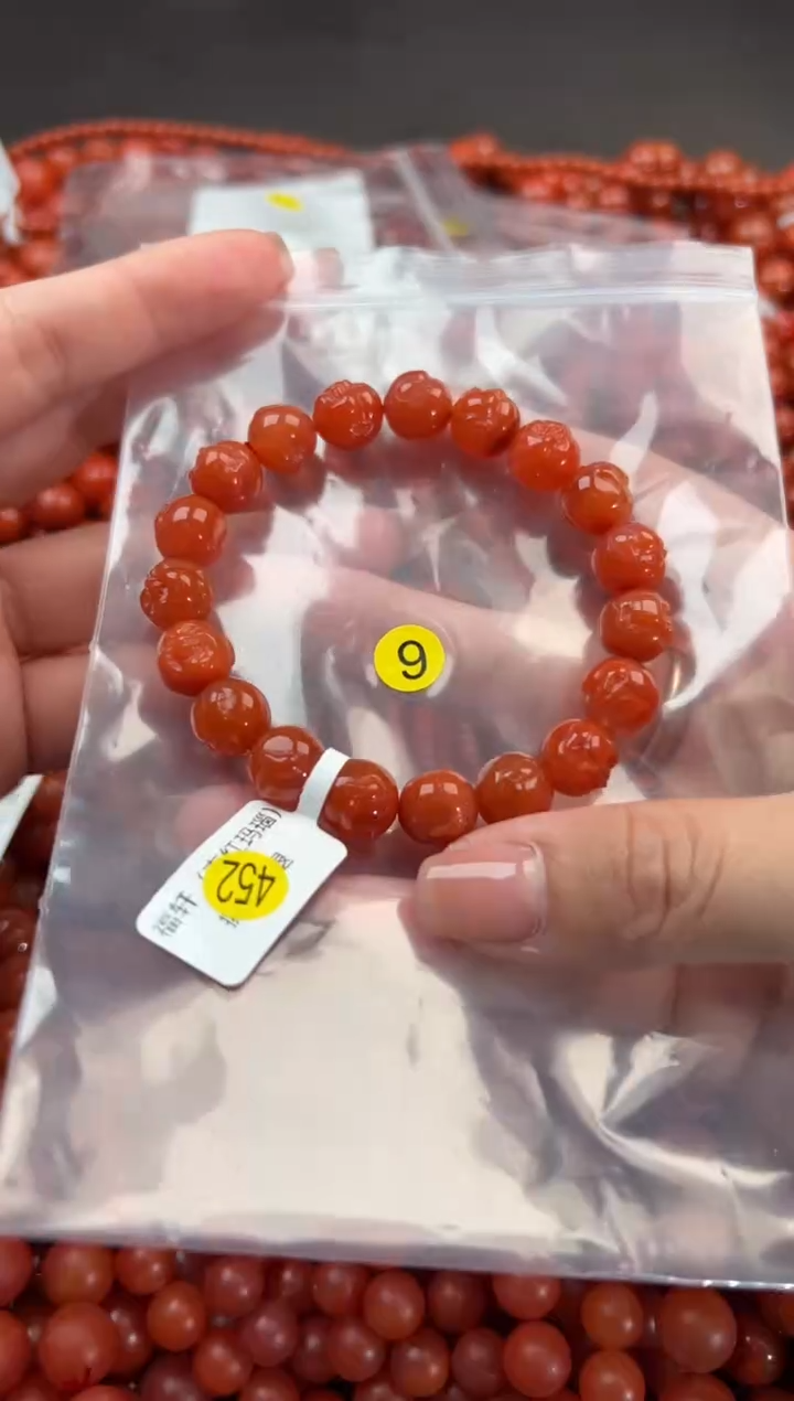 【闪购商品】南红玛瑙手链未镶嵌10+