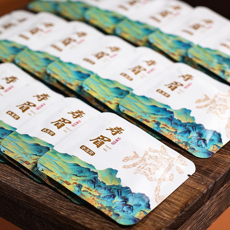 2016年茶叶茶饼干福鼎白茶正宗寿眉饼干茶老白茶饼干独立包装小饼