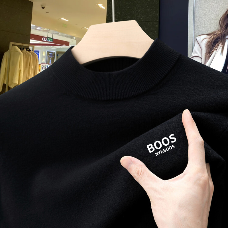 反季热卖【限购两单• 品质山羊 绒】德式秋冬男士可机洗针织羊绒衫