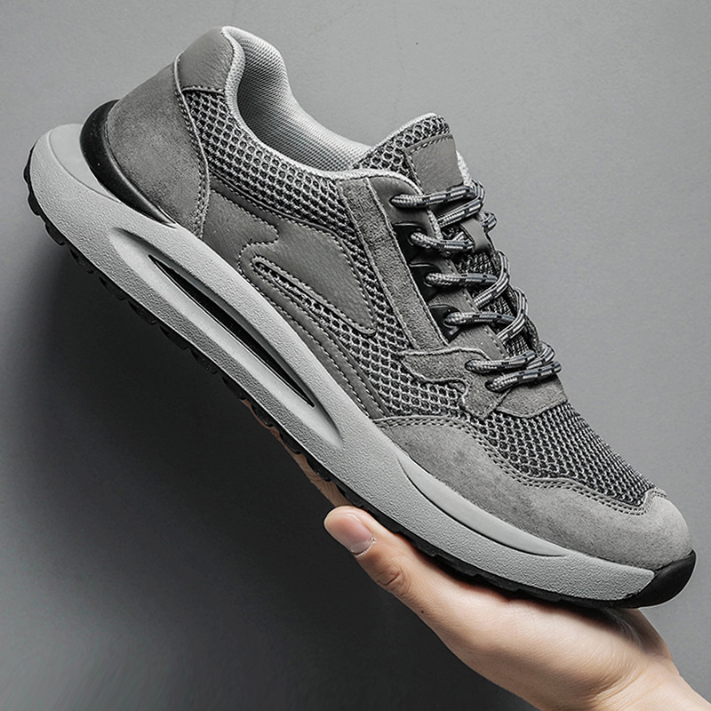 德国城市骆驼网鞋男户外运动休闲鞋网面透气跑步鞋爸爸登山徒步鞋