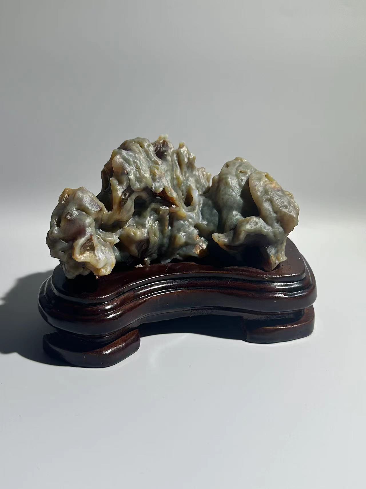 阿拉善精品奇石 戈壁石 沙漠漆奇石  老皮 奇石把件