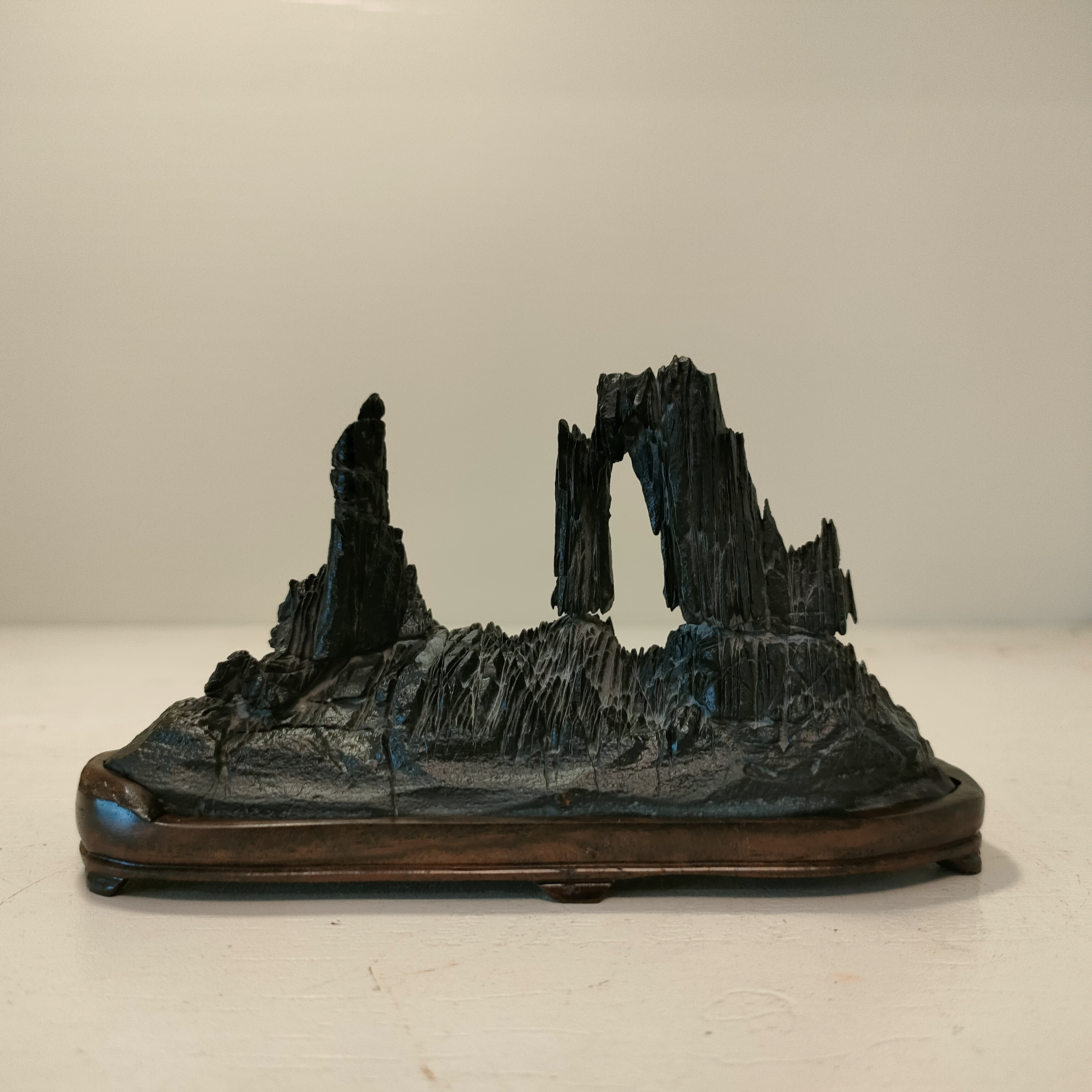 天然奇石灵璧石室内景观石玄关摆放精美的石头大自然的鬼斧神工