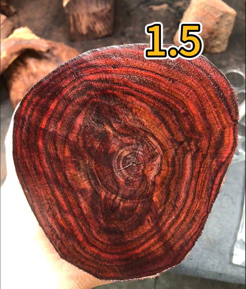 1.5*15颗海南黄花梨降香黄檀原材料定制文玩手串多样性不换不退