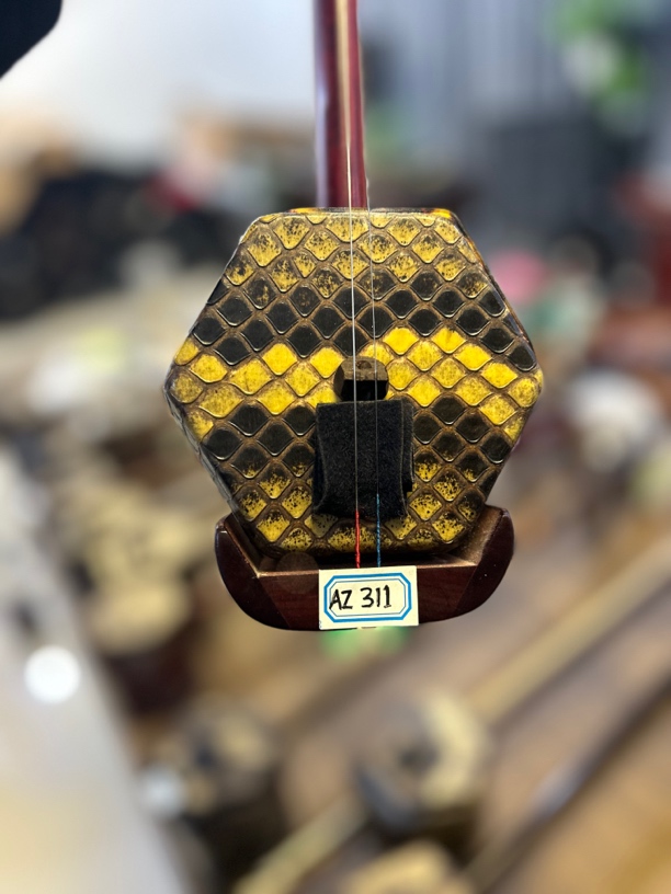 AZ311非洲紫檀二胡苏州乐秦乐器出品