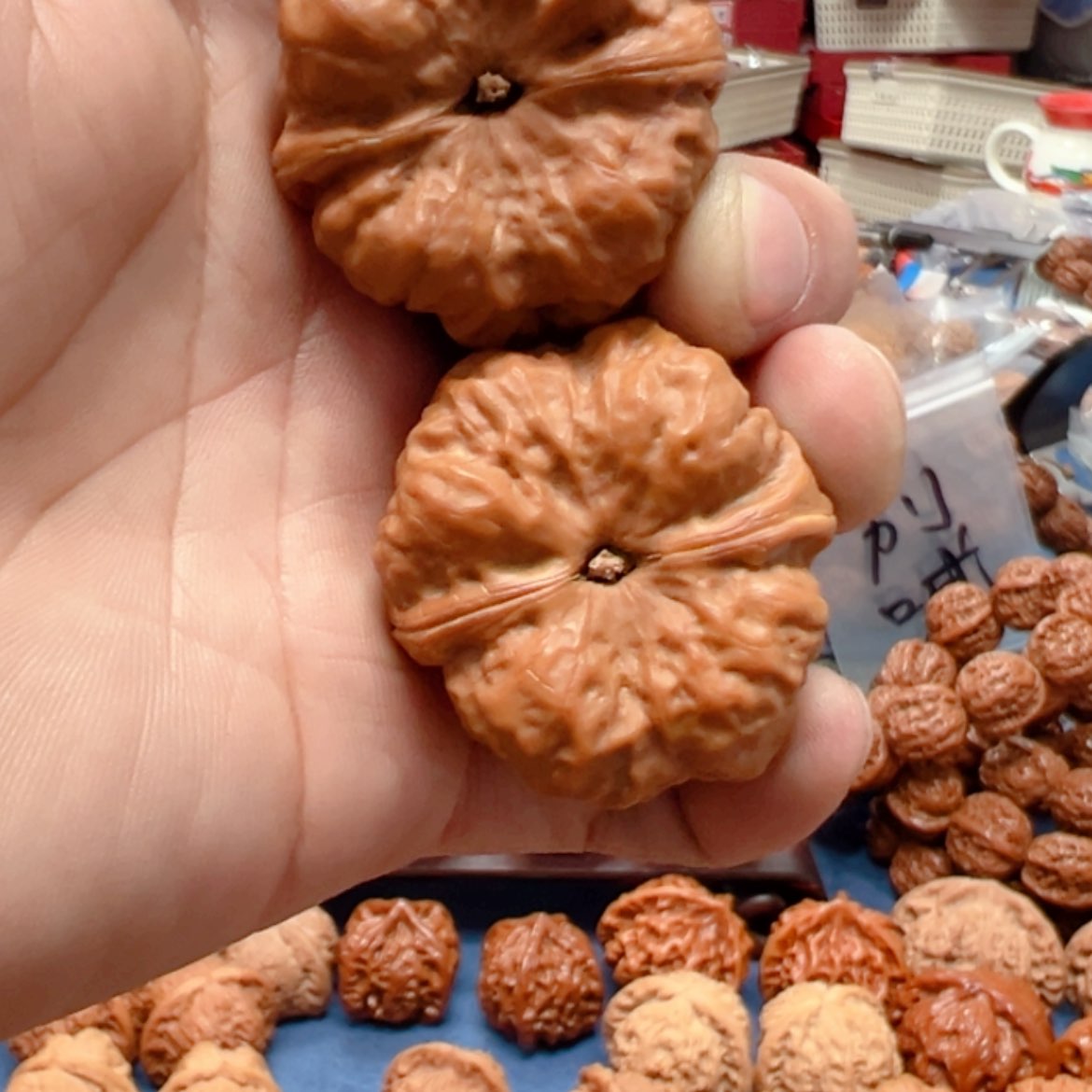 【闪购商品】文玩核桃把件鑫*蛤蟆头40