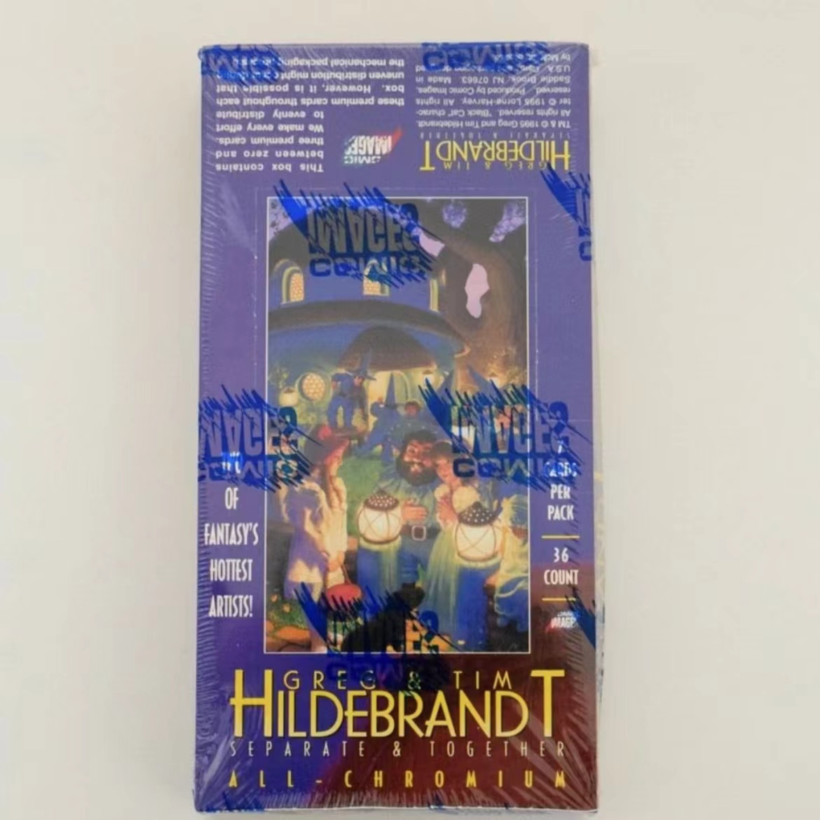 1995 Hildebrandt布兰特兄弟浮雕艺术画收藏卡（下单默认待拆）