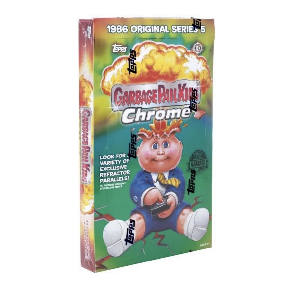 垃圾桶小子 GPK Chrome S5 经典美式动漫卡 盲盒（默认代拆）