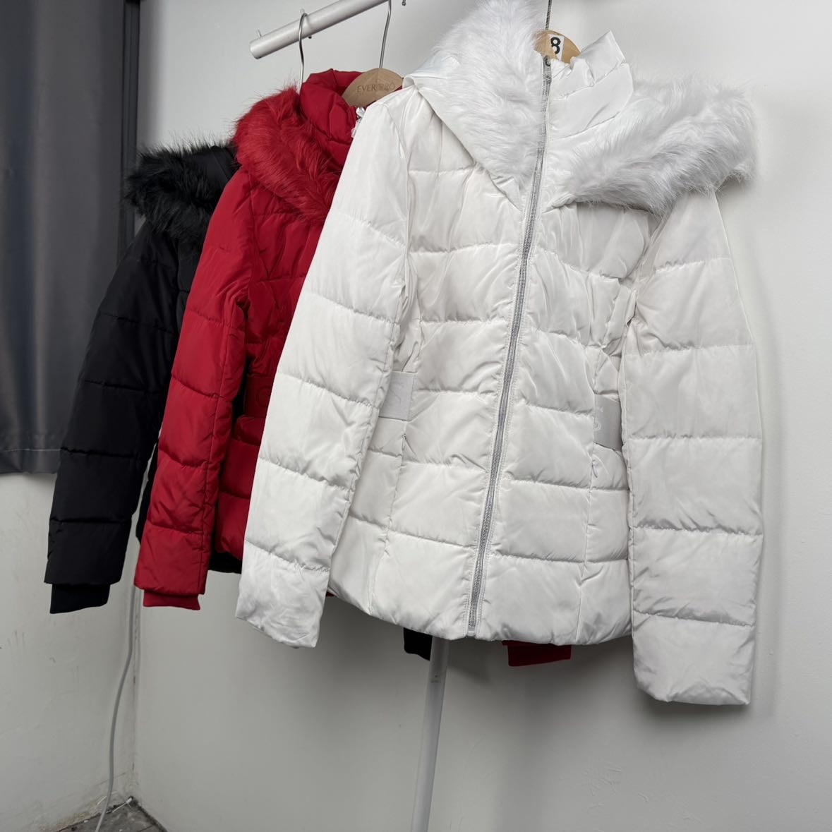 7099棉衣短款时尚休闲连帽宽松加厚保暖冬季女士潮流百搭秋冬