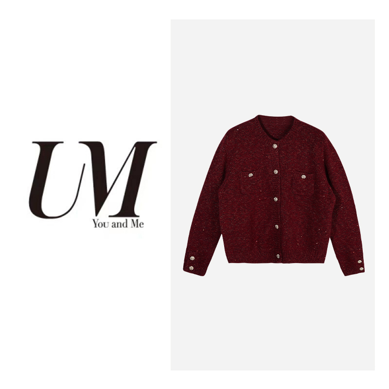 【U.M】莫吉托小香风毛衣开衫长袖