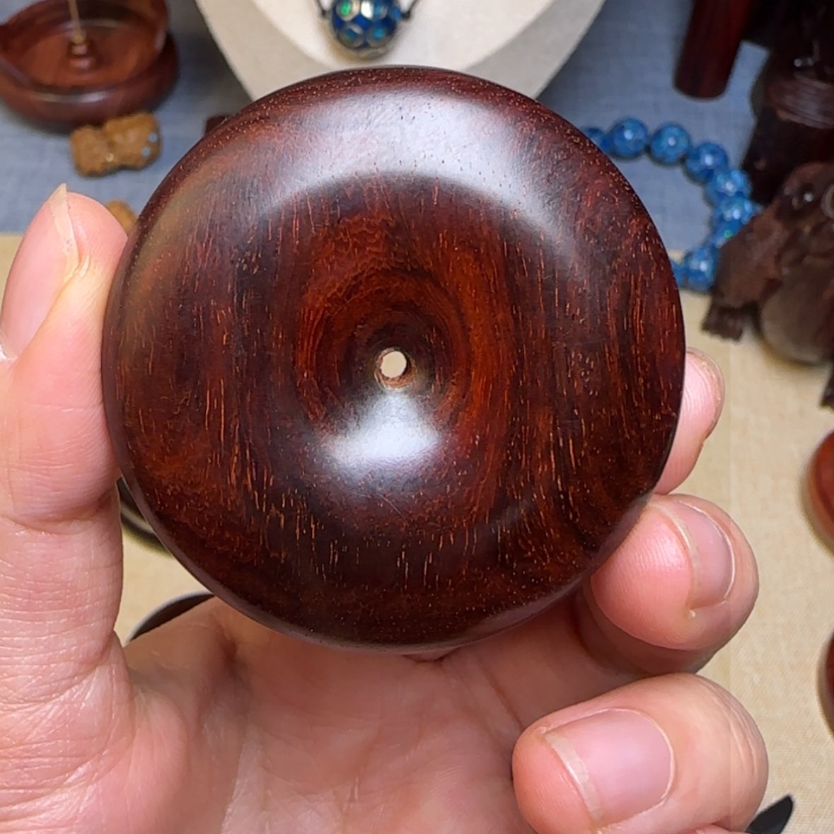 【闪购商品】檀香紫檀根雕中*