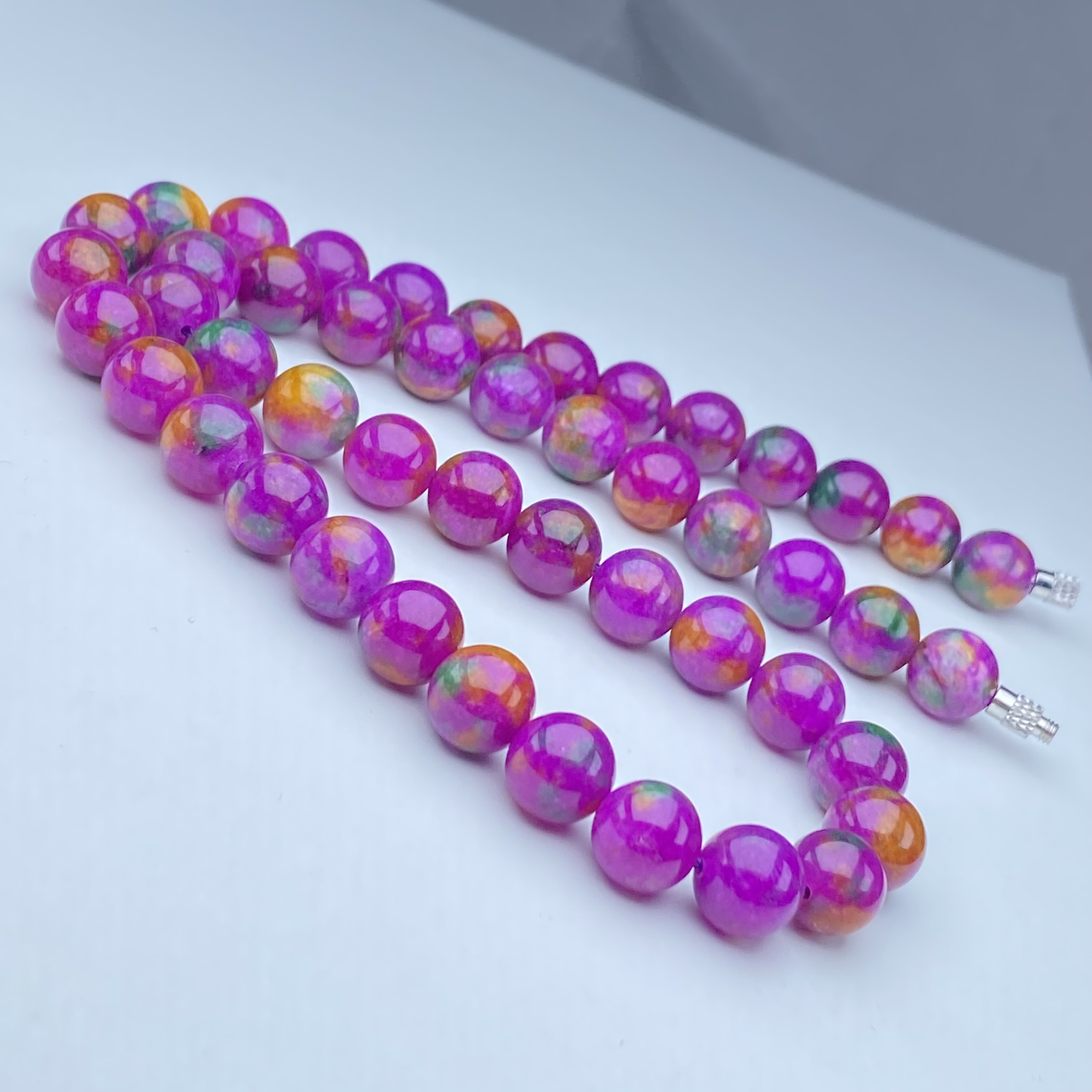 383号精品荆棘玫瑰项链10mm多样性发一件