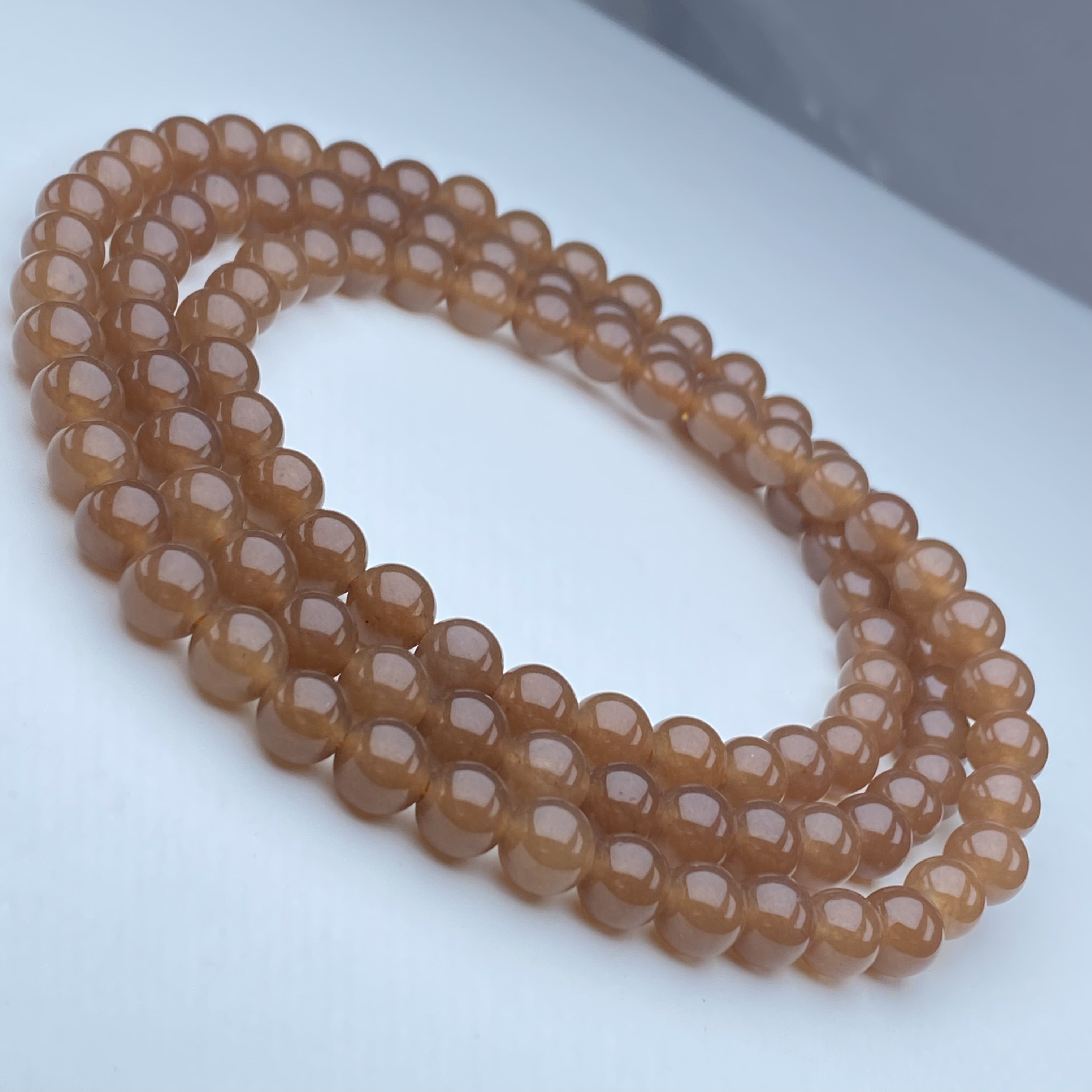 608号精品藕糖108颗8mm手链多样性发一件时尚