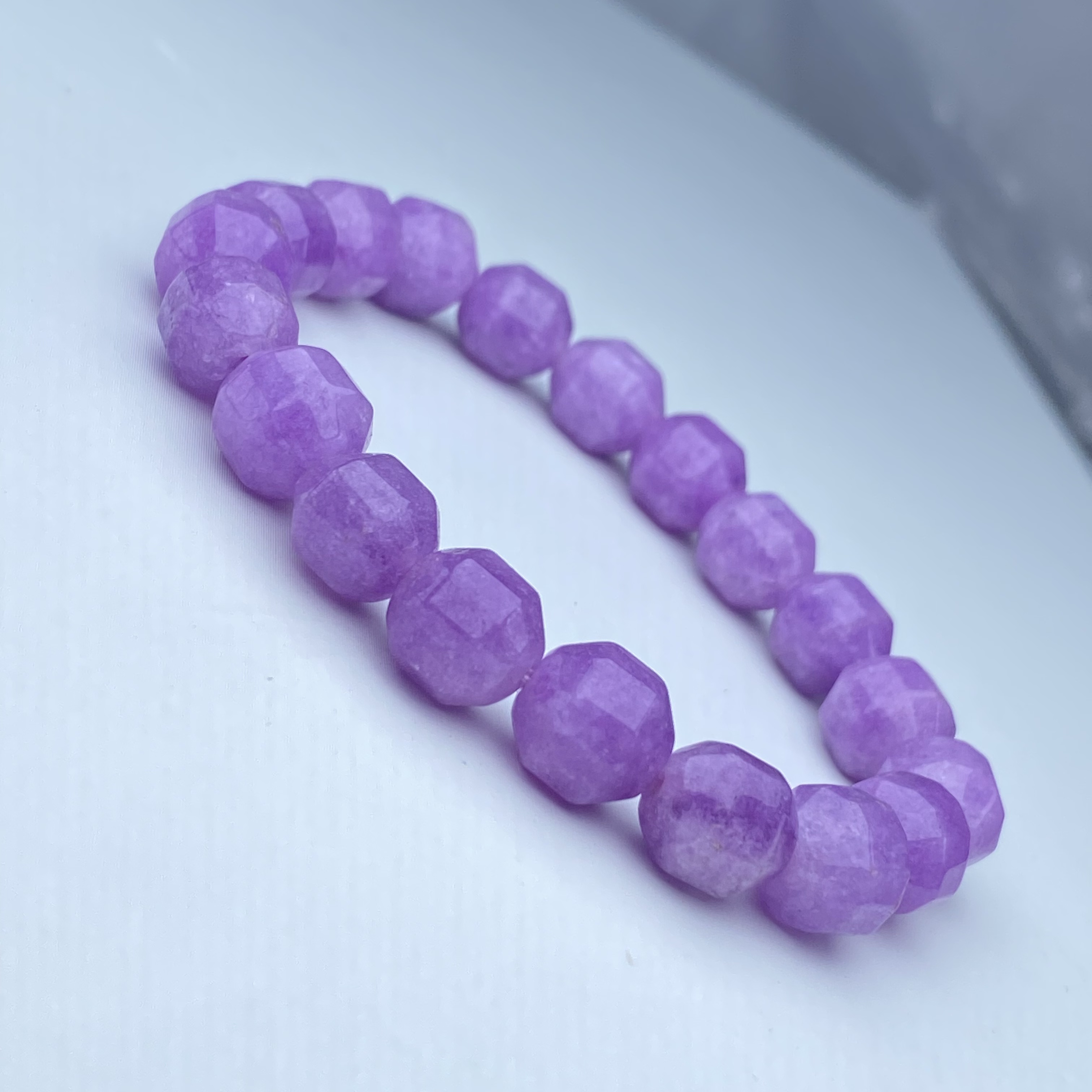 308号精品高货切面薰衣草紫色系手串10mm多样性发一件