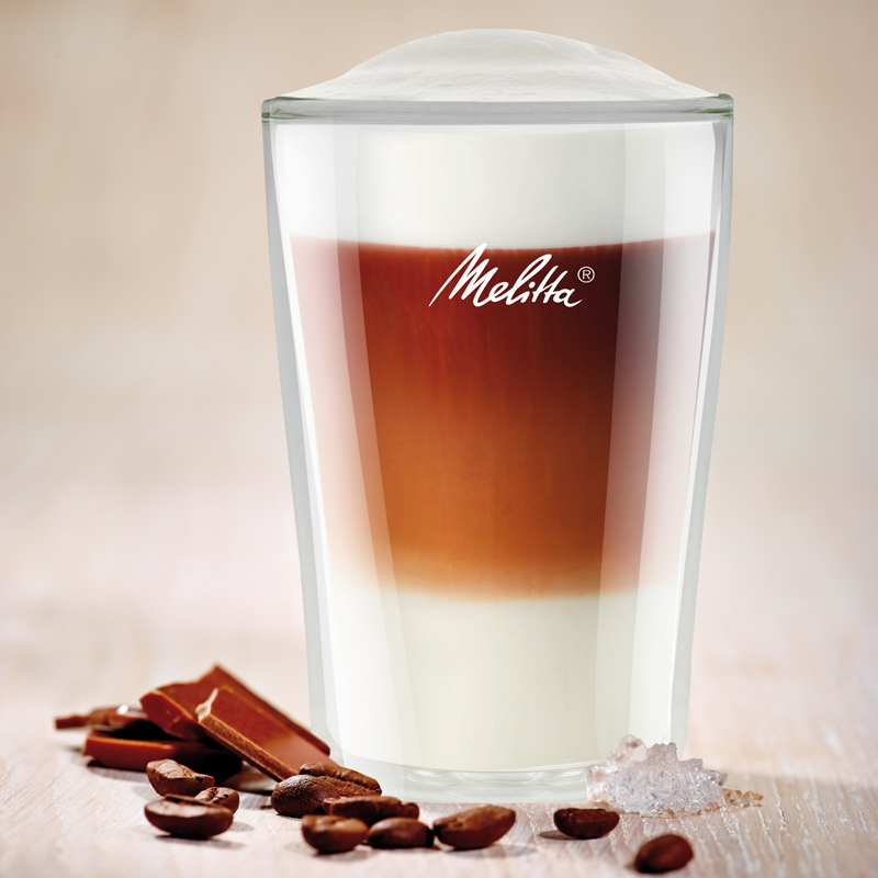 Melitta/美乐家加厚玻璃双层防烫高硼硅耐热杯简约浓缩杯美式杯