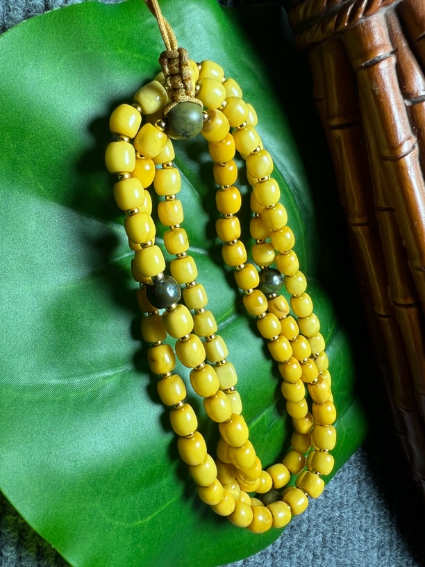 精品-老蜜蜡项链