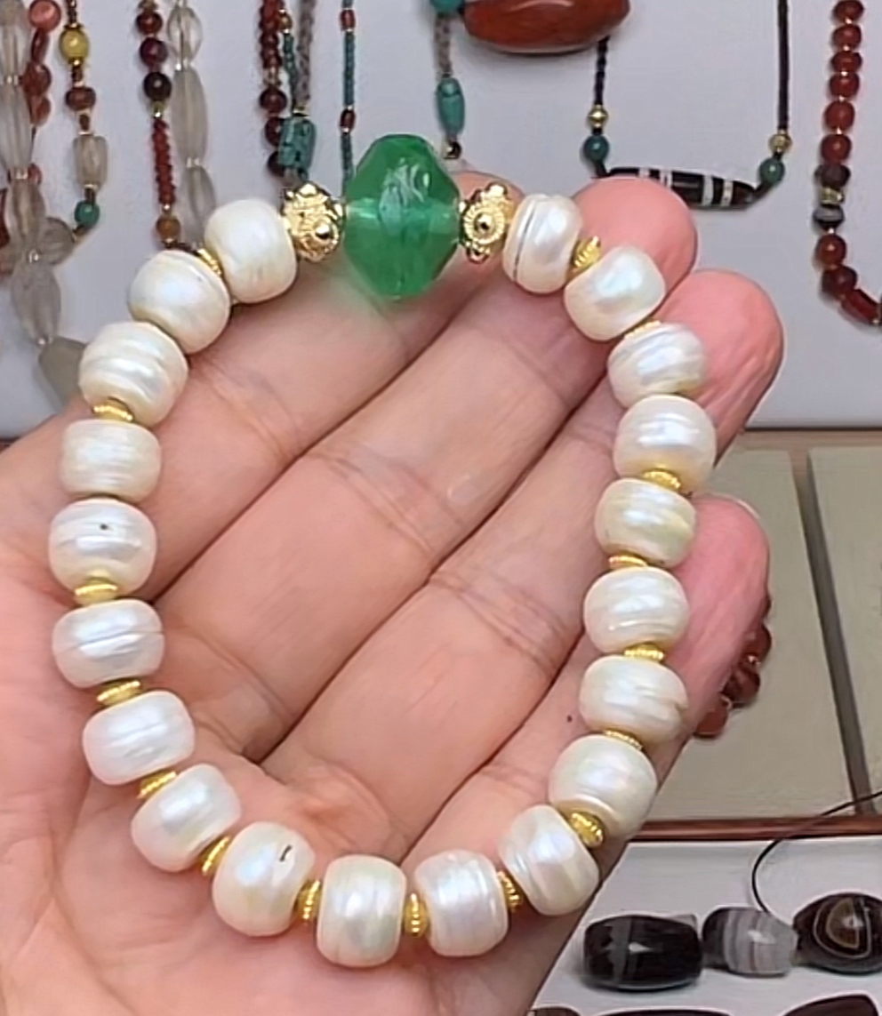 精品-老珍珠手串