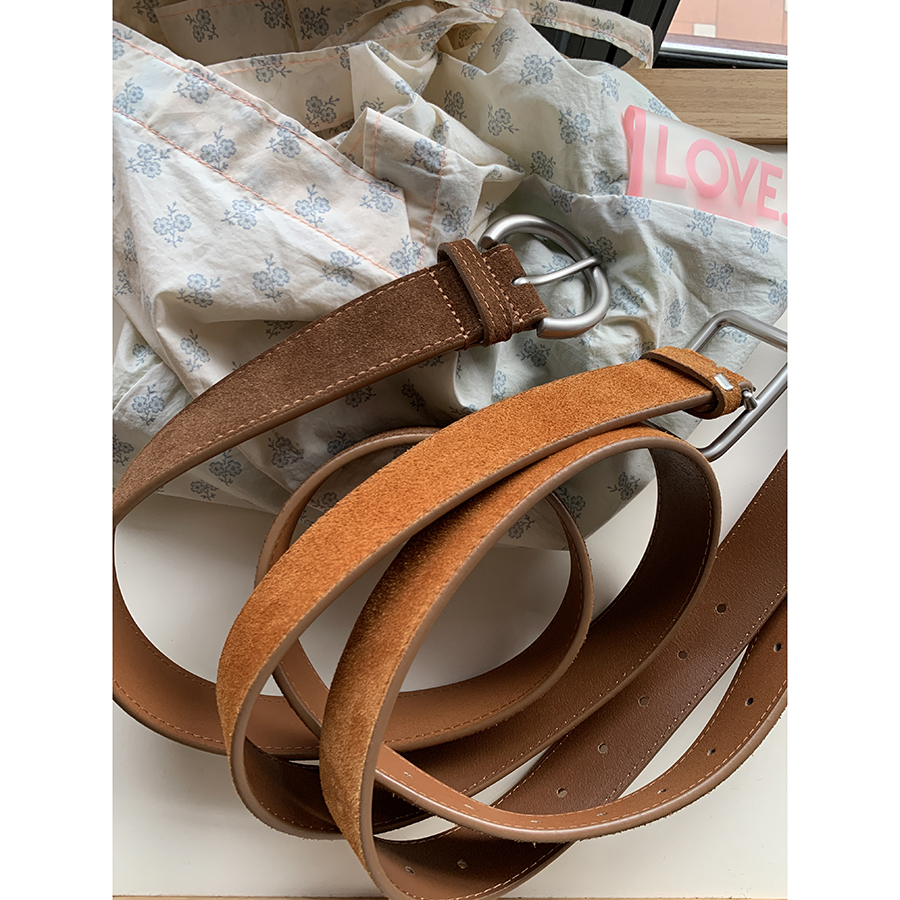 Hellooo Eat 复古简约百搭腰带E000075