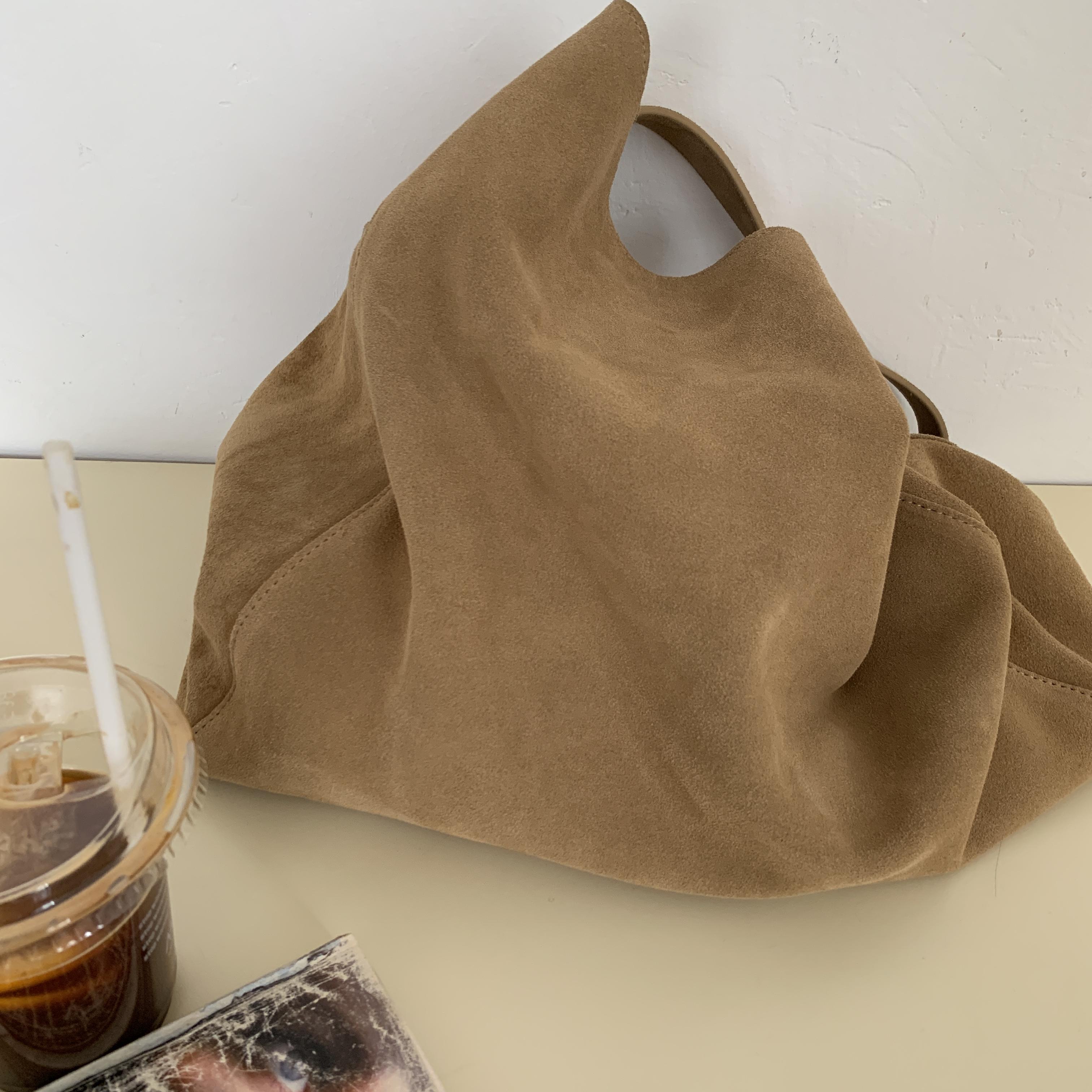 helloooeat acc 慵懒百搭大容量真皮包EX010