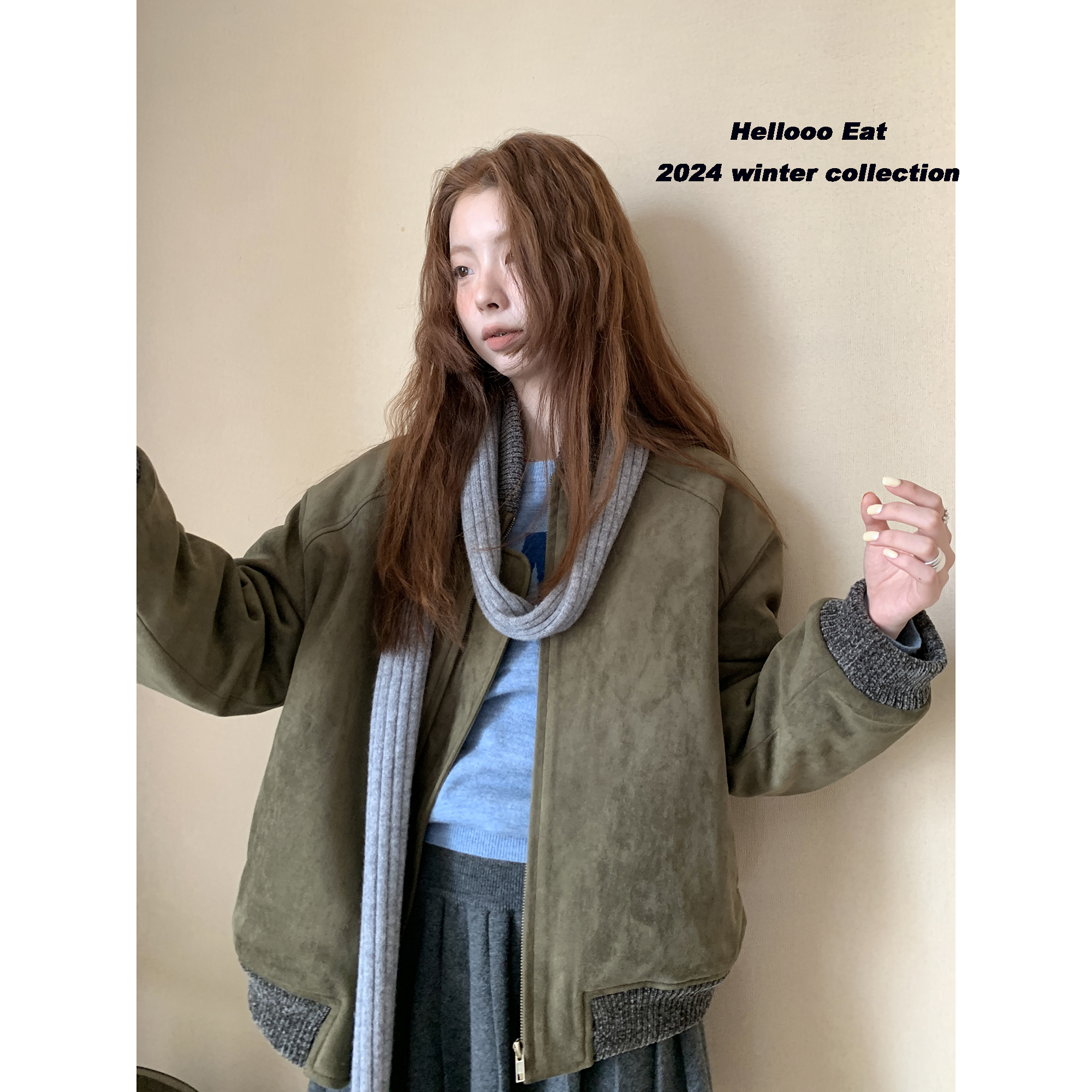 Hellooo Eat 夹棉外套 EM0839