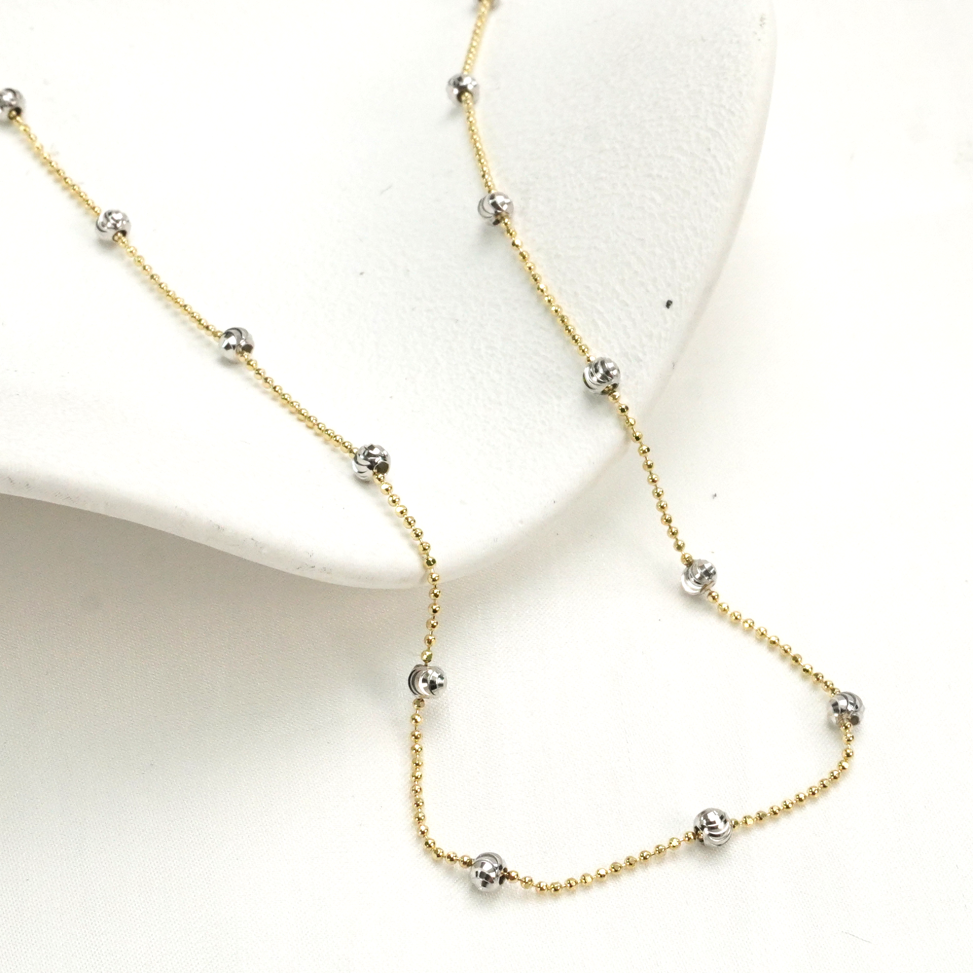 坠链均925银 气质轻奢时尚百搭简约金色素链项链女