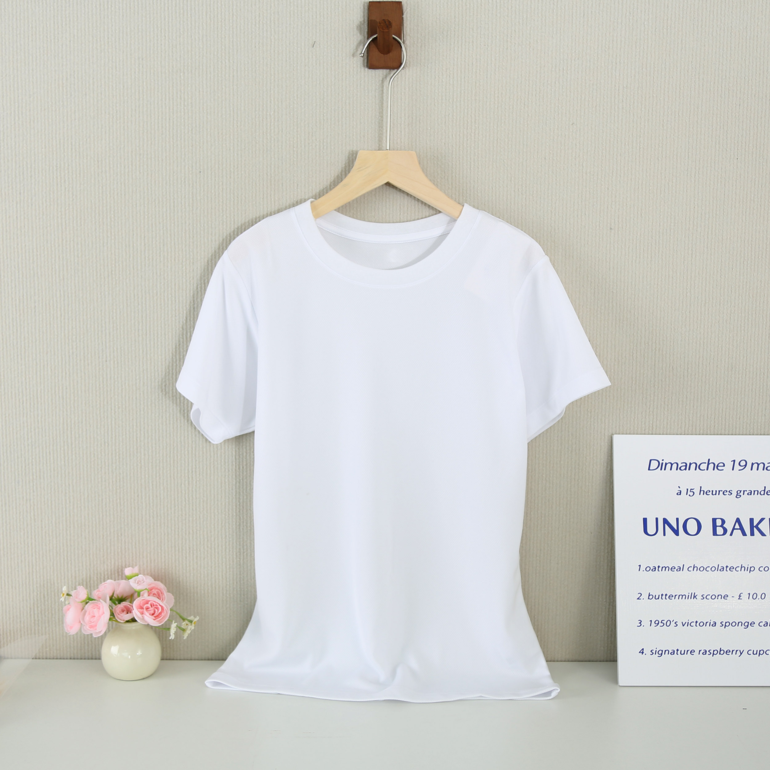 男女同款百搭夏季短袖休闲韩版宽松小众纯色潮流1A437