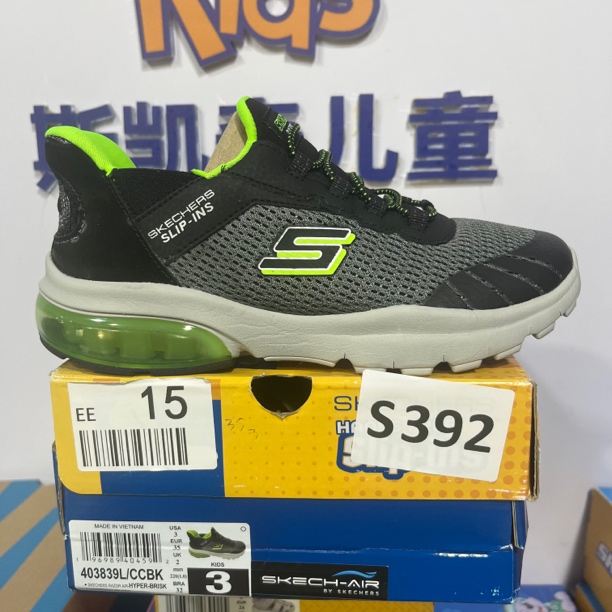 SKECHERS/斯凯奇S392  男童运动鞋 35码