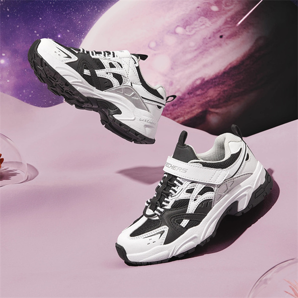 SKECHERS/斯凯奇男女童老爹款运动鞋记忆棉鞋垫秋冬302535 406114