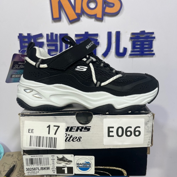 SKECHERS/斯凯奇E066 熊猫鞋 32码