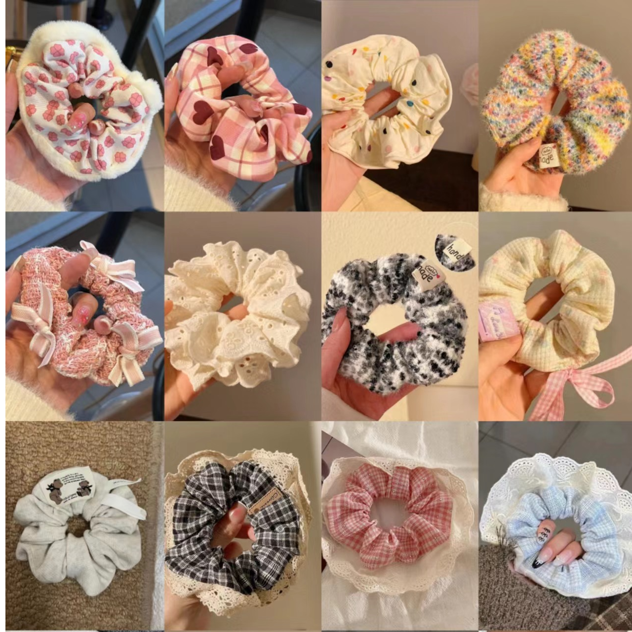 时尚轻奢发绳发圈抓夹