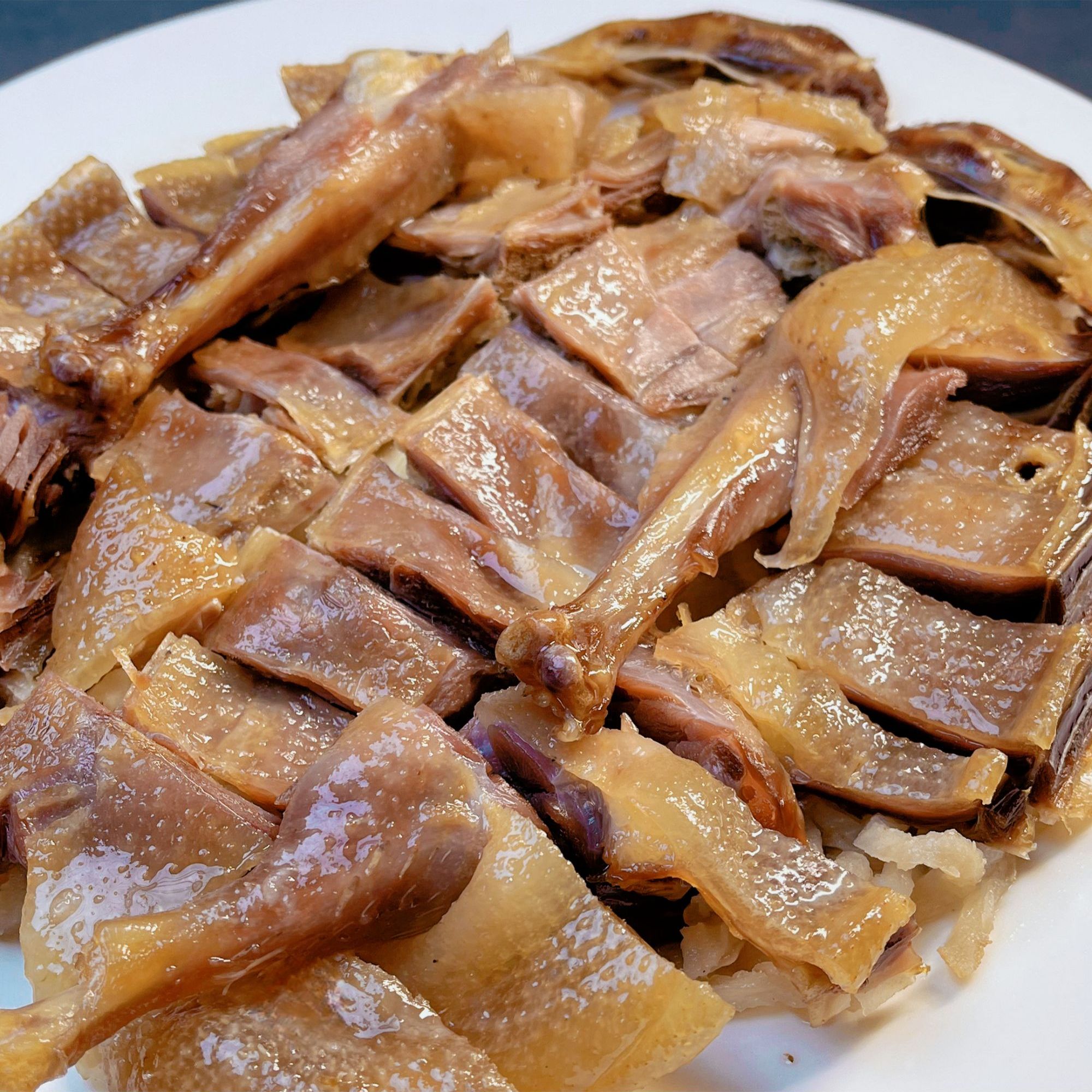 関遂昌东陂腊味自然风干腊鸭拒绝饲料咸香可口腊香味十足手工特产