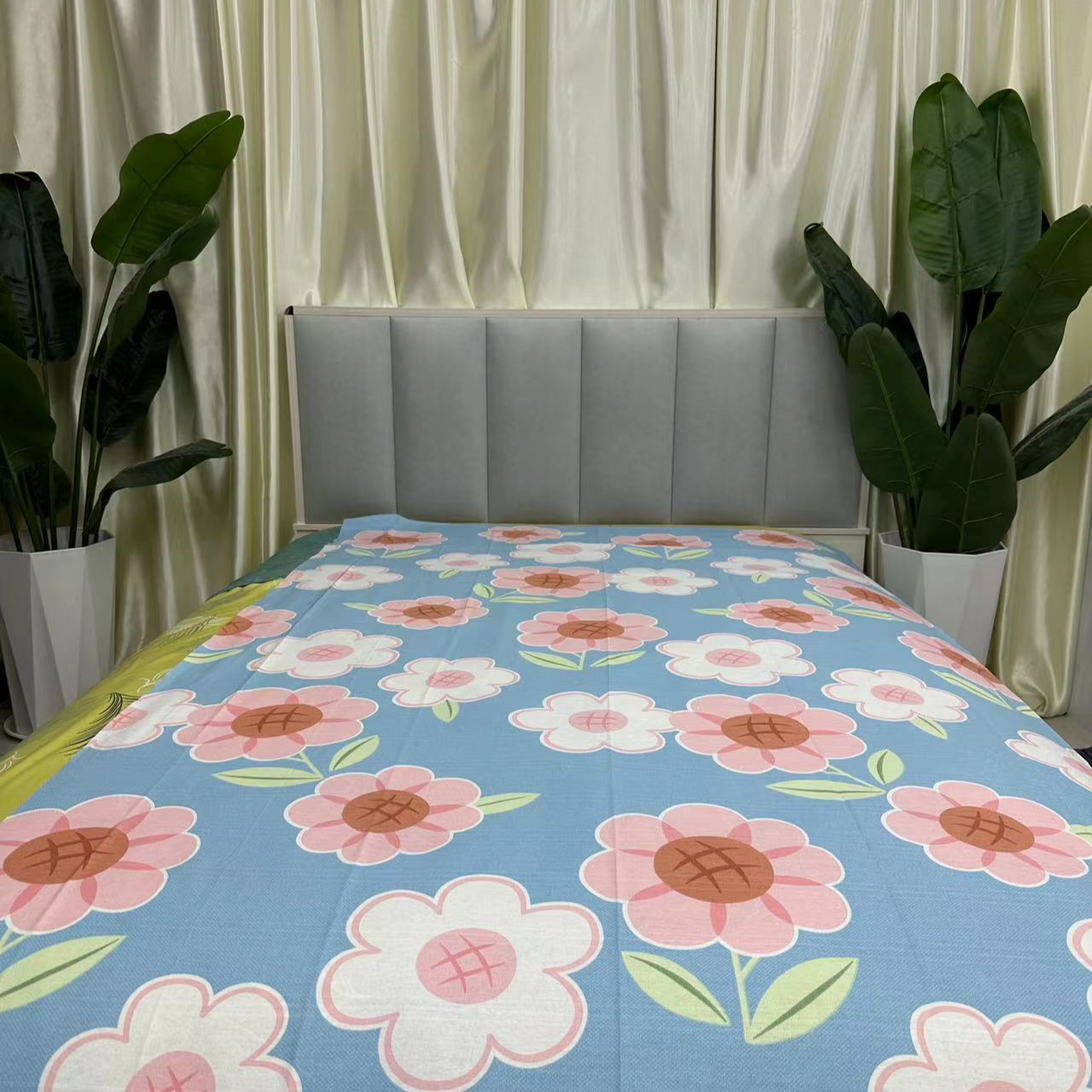 【MS】大布头柔软亲肤透气-花之物语蓝色（130*240）