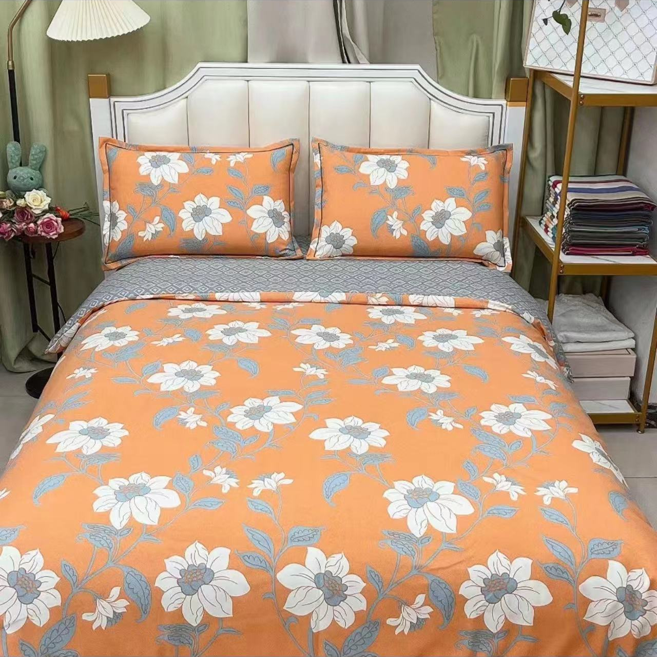 【MS】高端轻奢亲肤透气精品四件套-雾里看花1