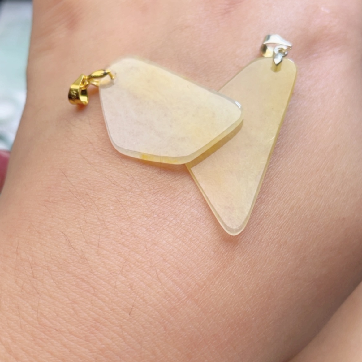 【闪购商品】翡翠耳饰未镶嵌