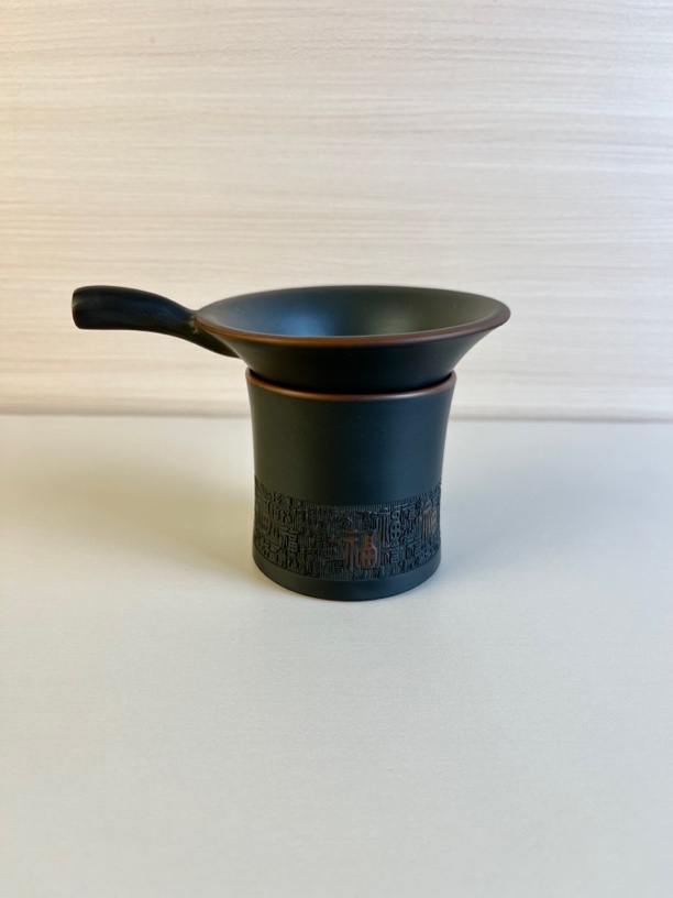 广西钦州坭兴陶手工制作 家用泡茶精品茶漏