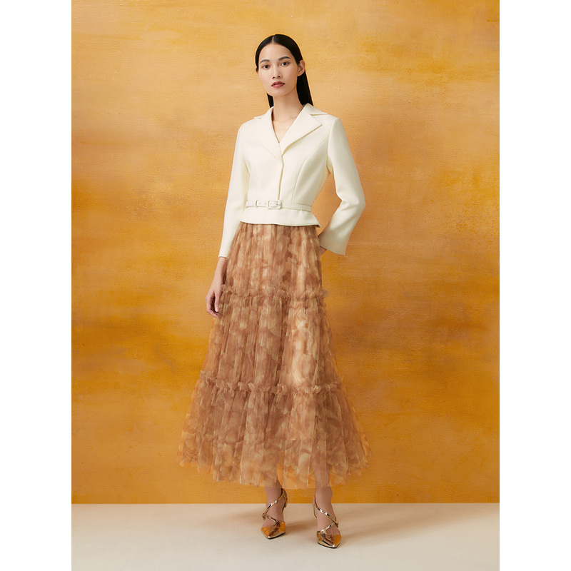 Song of Song歌中歌法式裙子蕾丝小香风气质连衣裙5C34105950