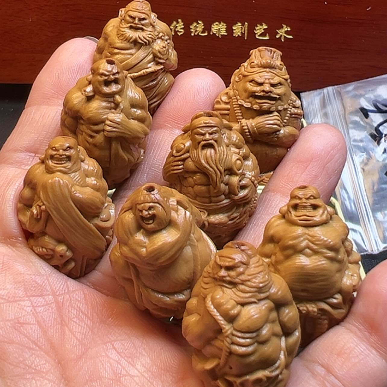 【闪购商品】橄榄核核雕2.1抓米