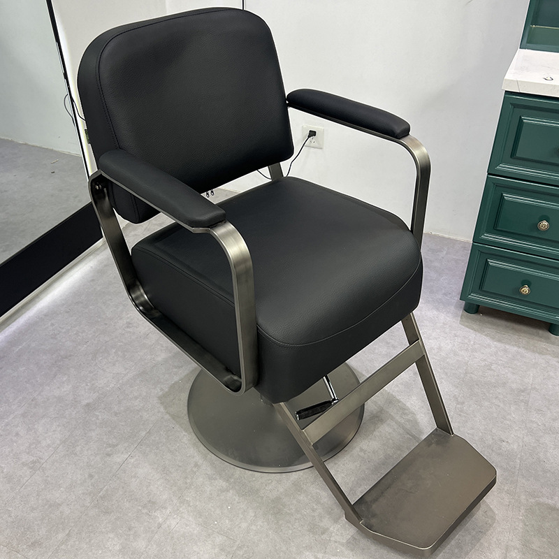 新款发廊专用剪发椅子理发店椅子高档美发时尚潮款VIP理发升降椅