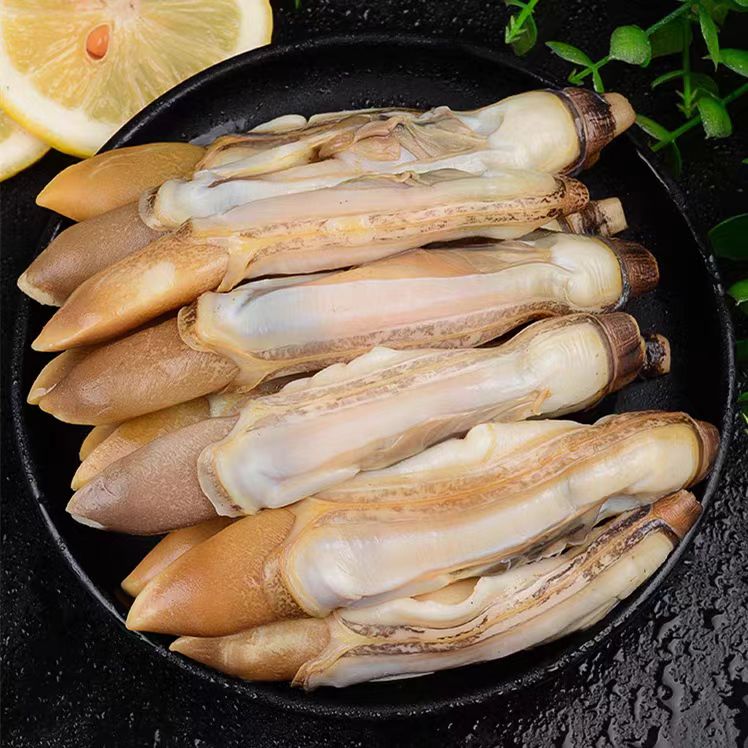 大个蛏王肉 速冻锁鲜 开嘴去沙 共4包 含保护冰500g/包 顺丰冷链