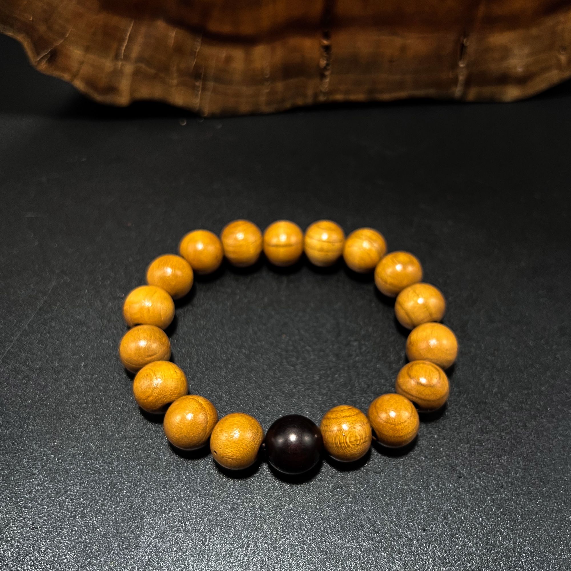 创意饰品桃木手串男女同款