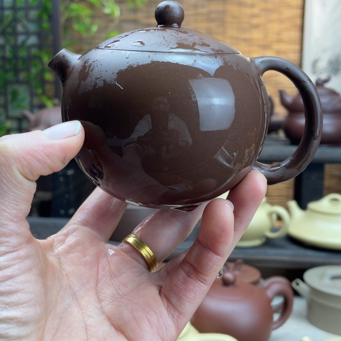 【闪购商品】紫砂茶壶铁*子