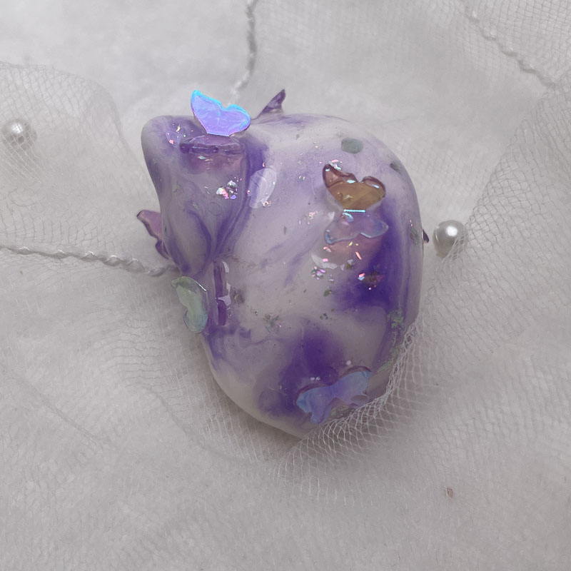 寄居蟹替换壳豆丁壳原创纯手工diy大小定制壳原生壳天然 海螺透明