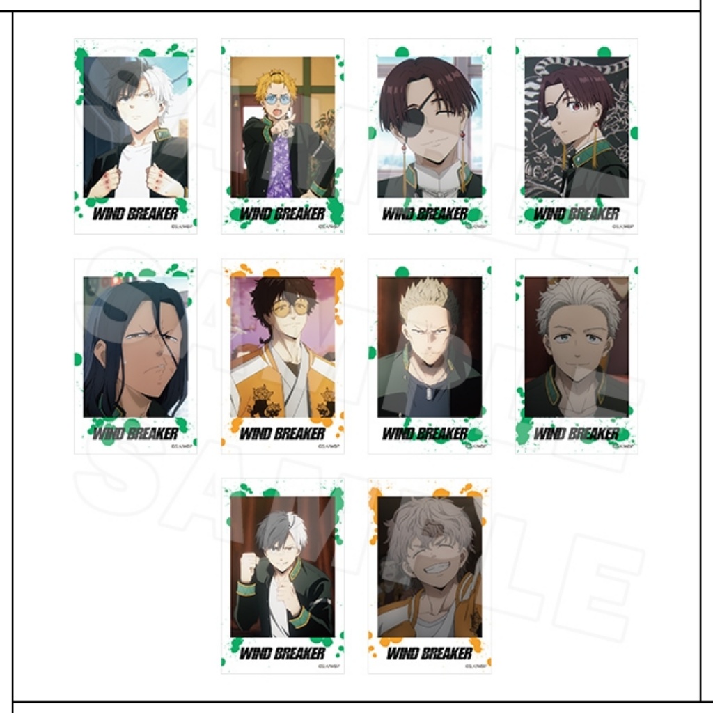 【拆包】防风铃场面写拍立得相卡 川崎场贩 正版日谷盲盒